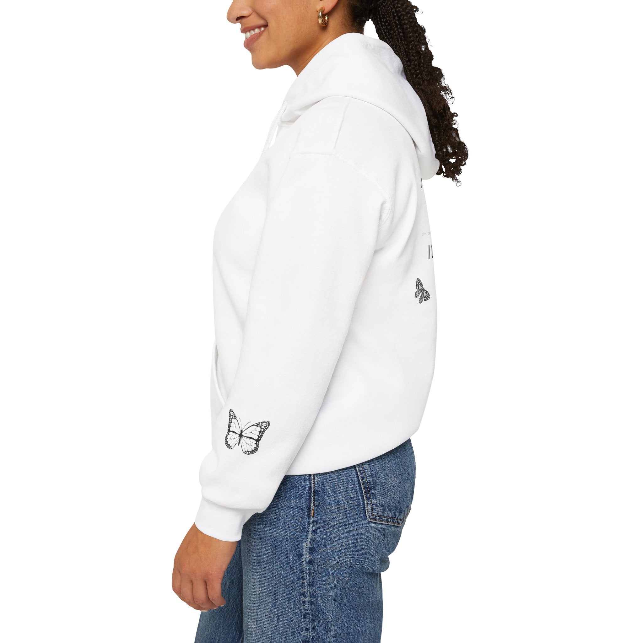 HL&Co Xo, Em Hoodie — "I Create My Own Future" Motivational Pullover