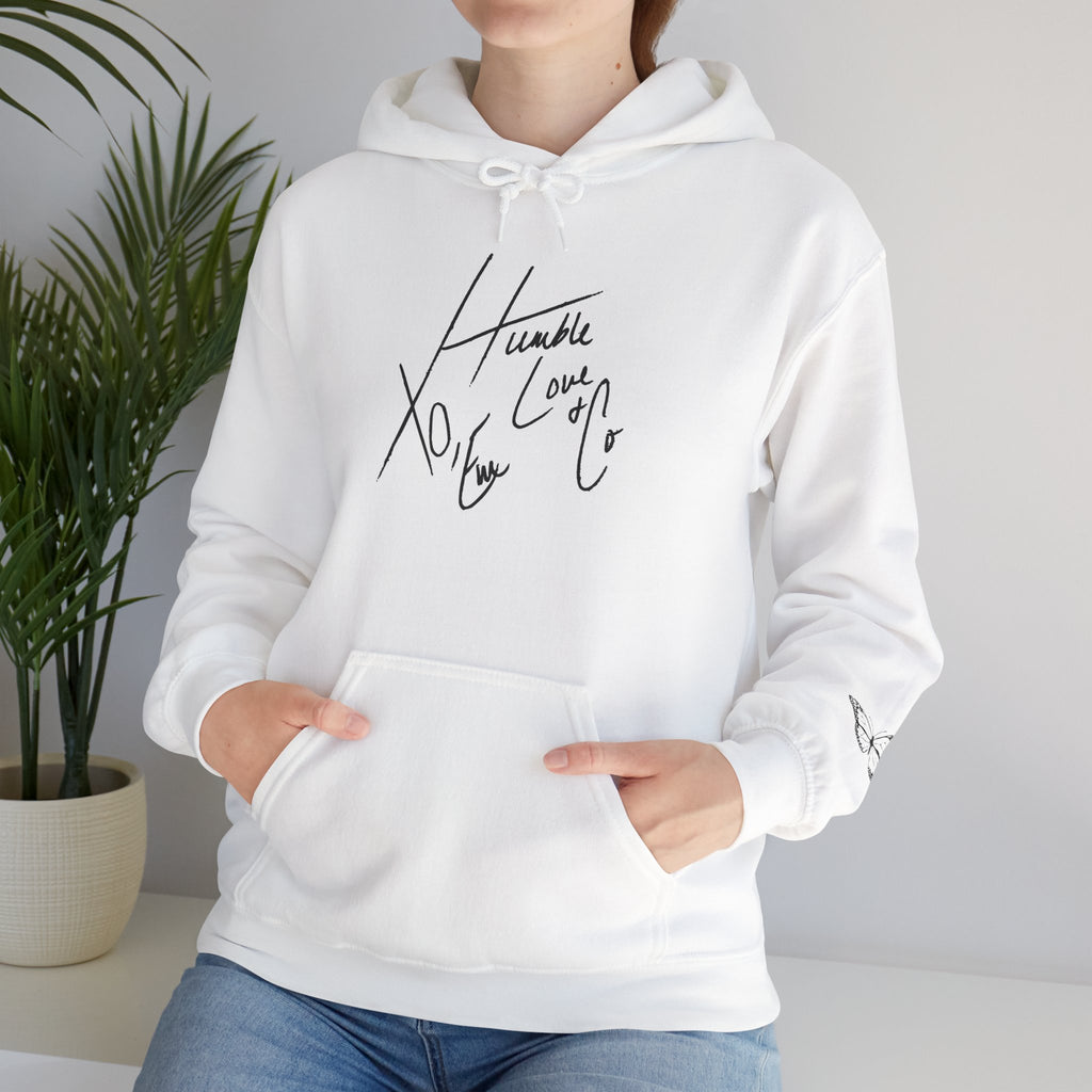 HL&Co Xo, Em Hoodie — "I Create My Own Future" Motivational Pullover