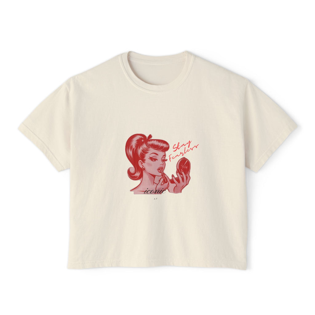 Iconic AF Xo Em - Retro Pinup 'Self Love' Graphic Tee
