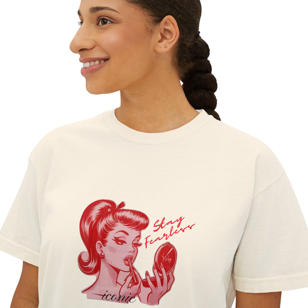 Iconic AF Xo Em - Retro Pinup 'Self Love' Graphic Tee