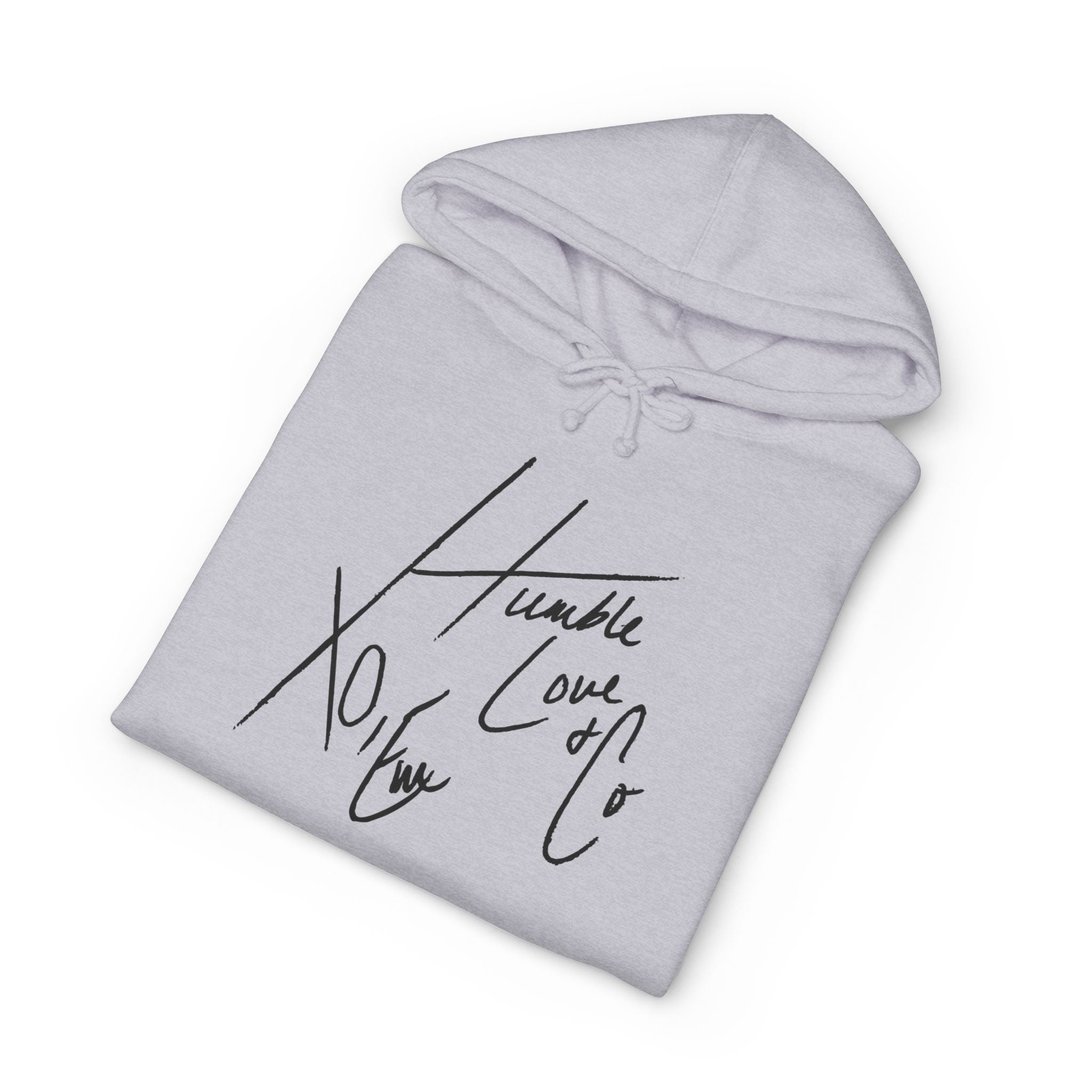Signature Humble Love & Co Xo, Em Hoodie – Graphic Hooded Sweatshirt