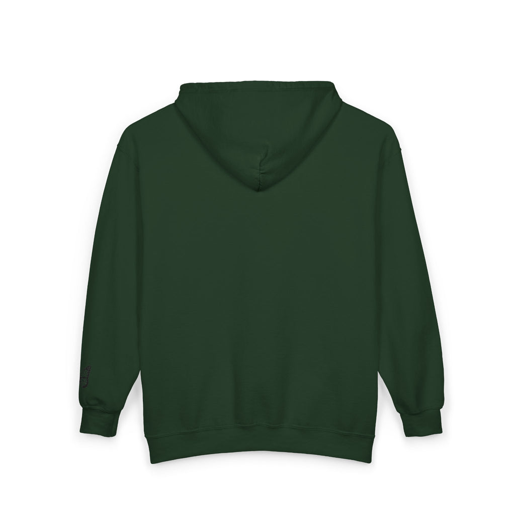 Signature Xo, Em Zip Hoodie — Minimalist Butterfly Full-Zip Sweatshirt