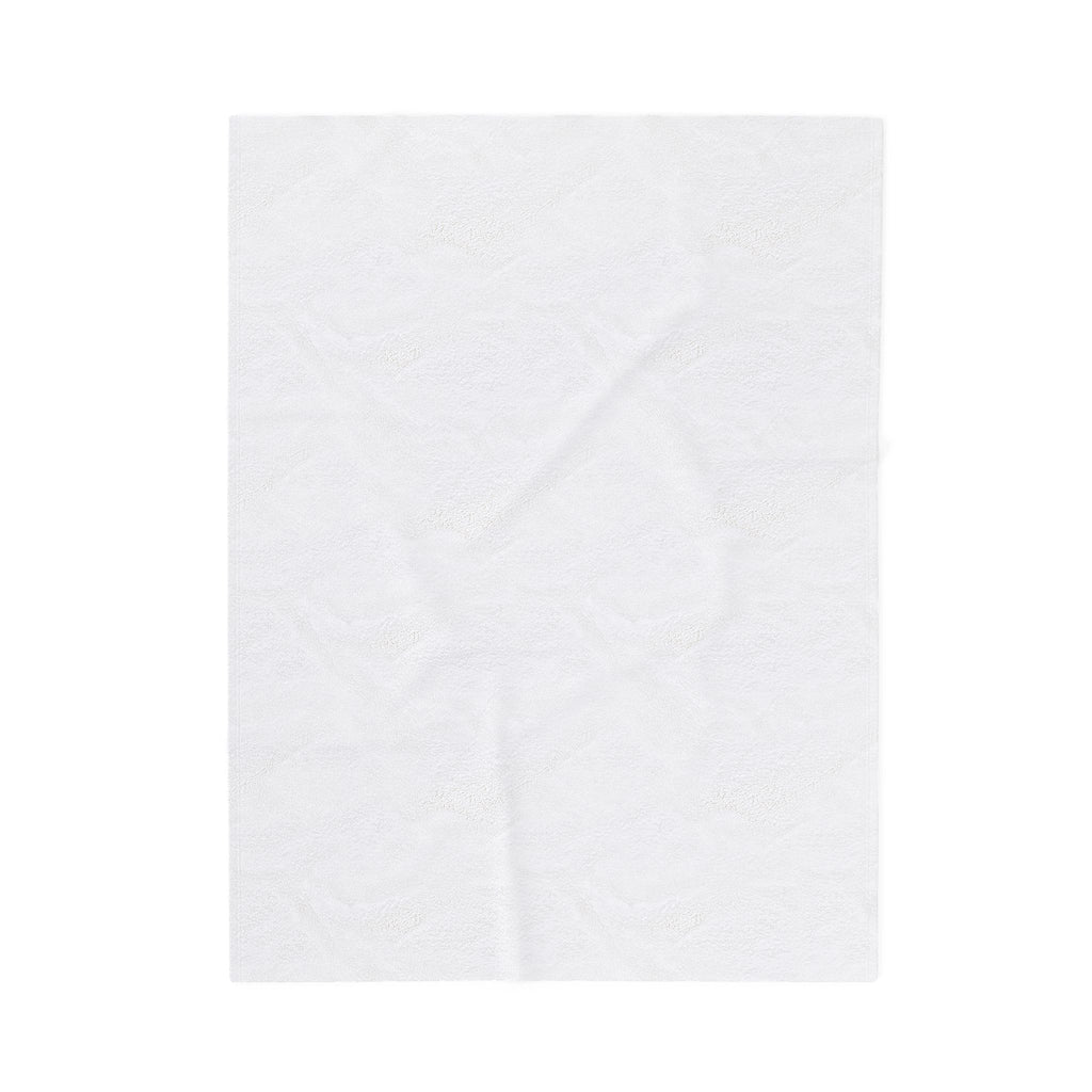 Manifest Xo, Em Velveteen Plush Blanket — Inspirational Cozy Throw