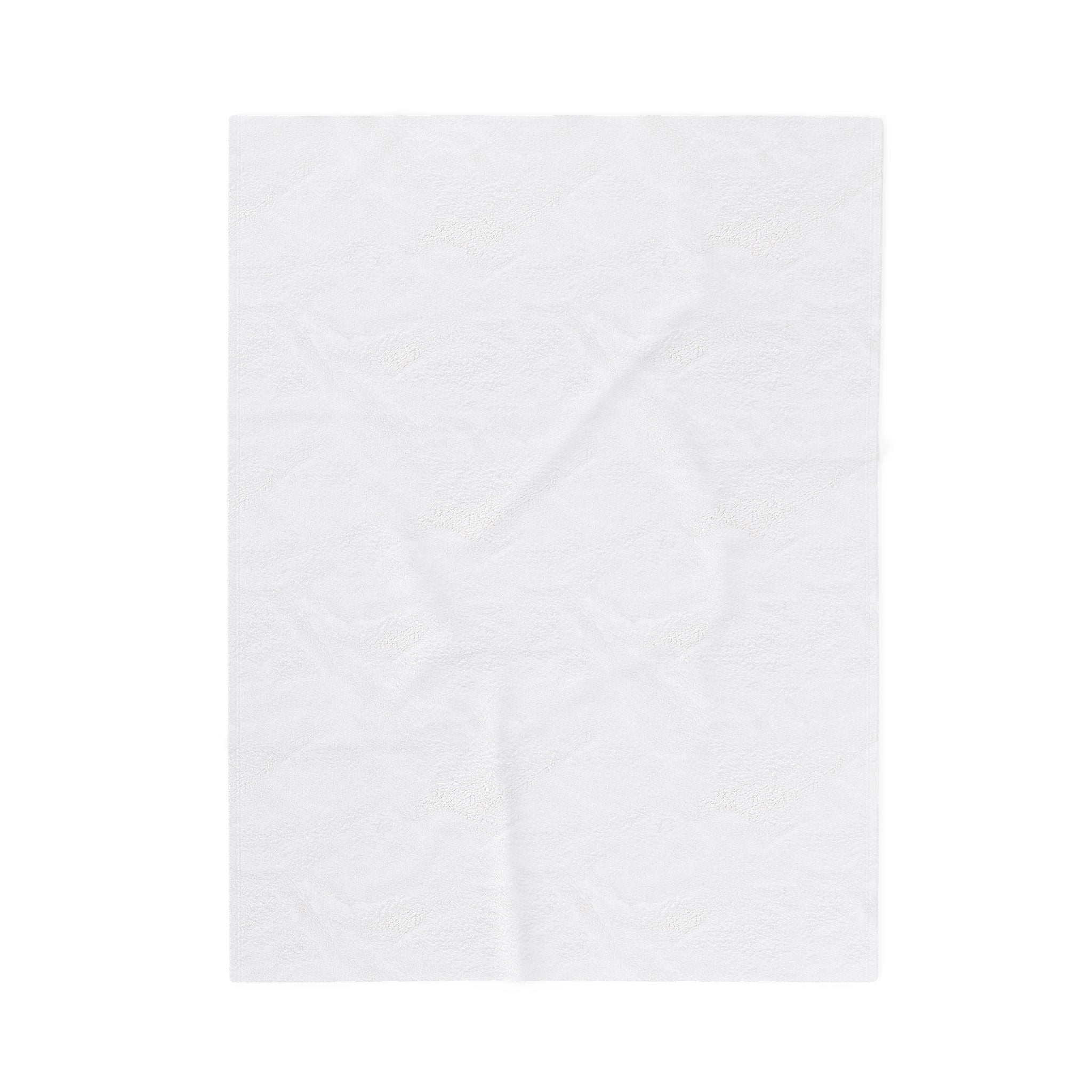 Manifest Xo, Em Velveteen Plush Blanket — Inspirational Cozy Throw