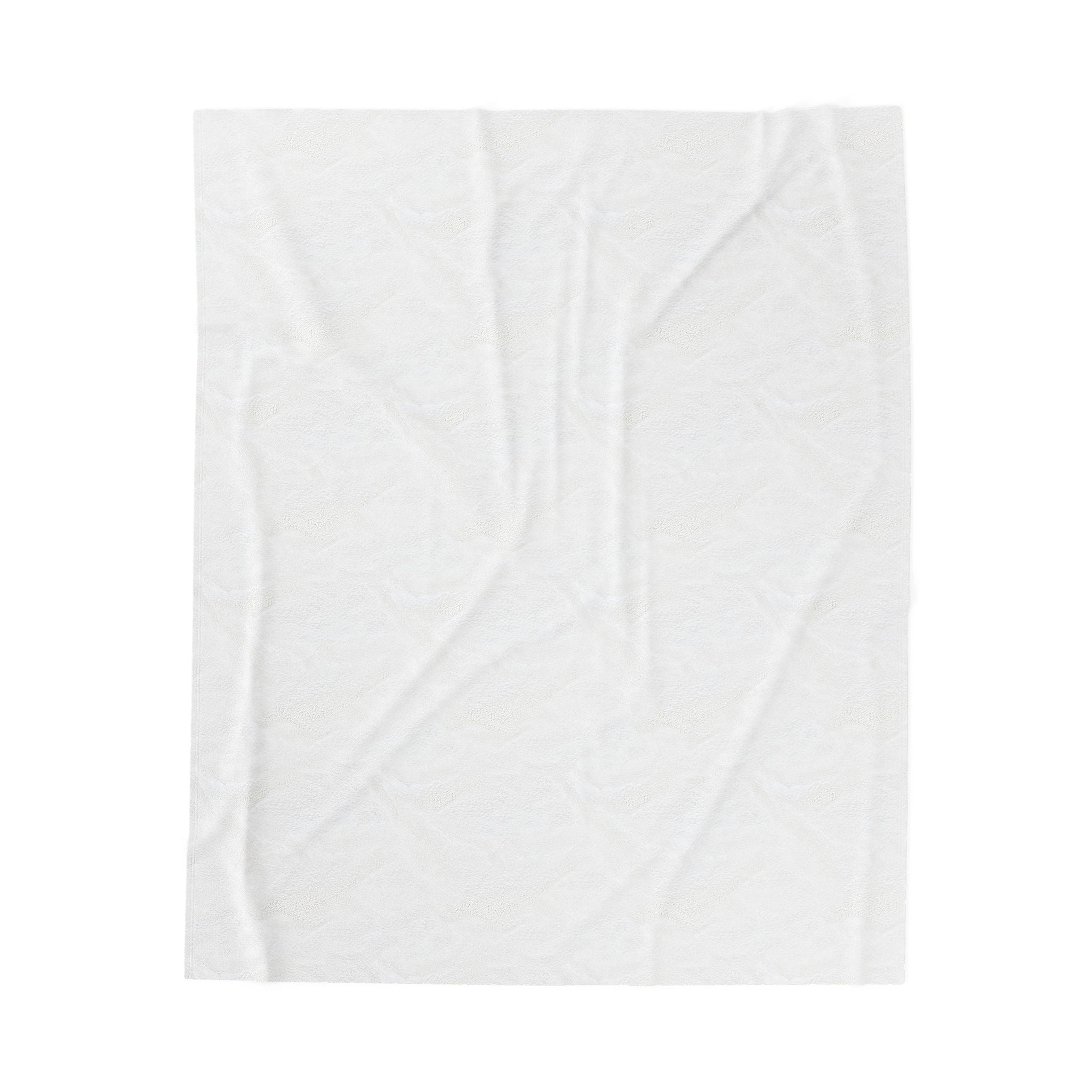 Manifest Xo, Em Velveteen Plush Blanket — Inspirational Cozy Throw