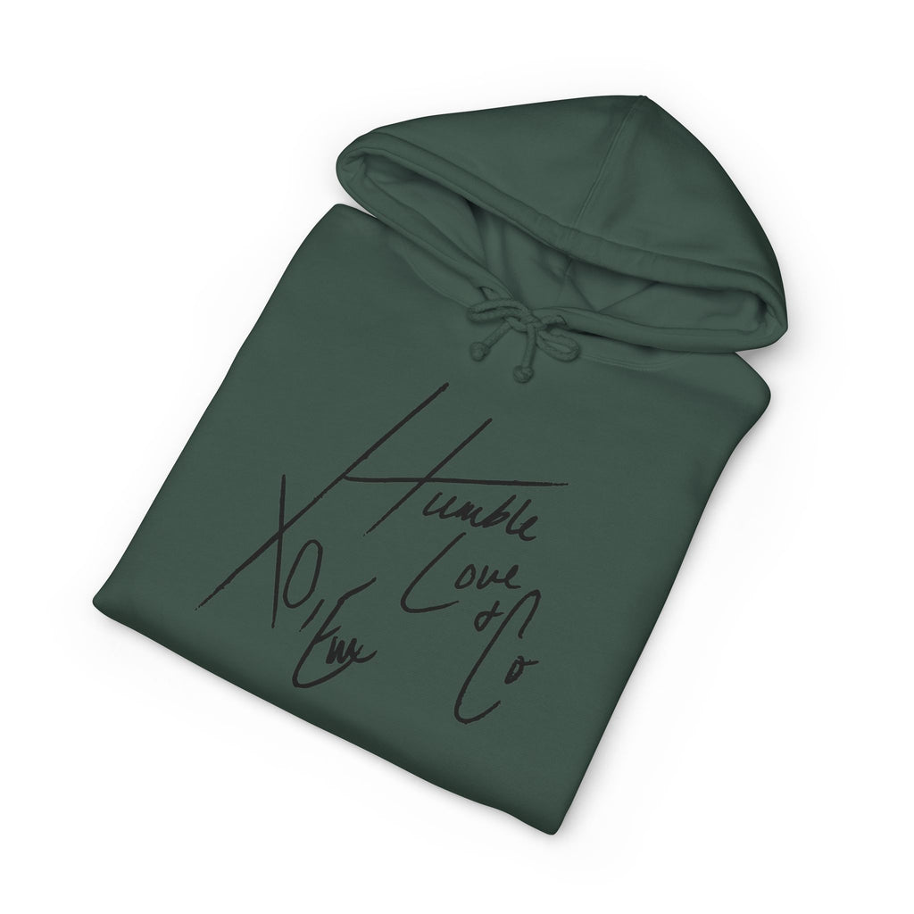 Signature Humble Love & Co Xo, Em Hoodie – Graphic Hooded Sweatshirt