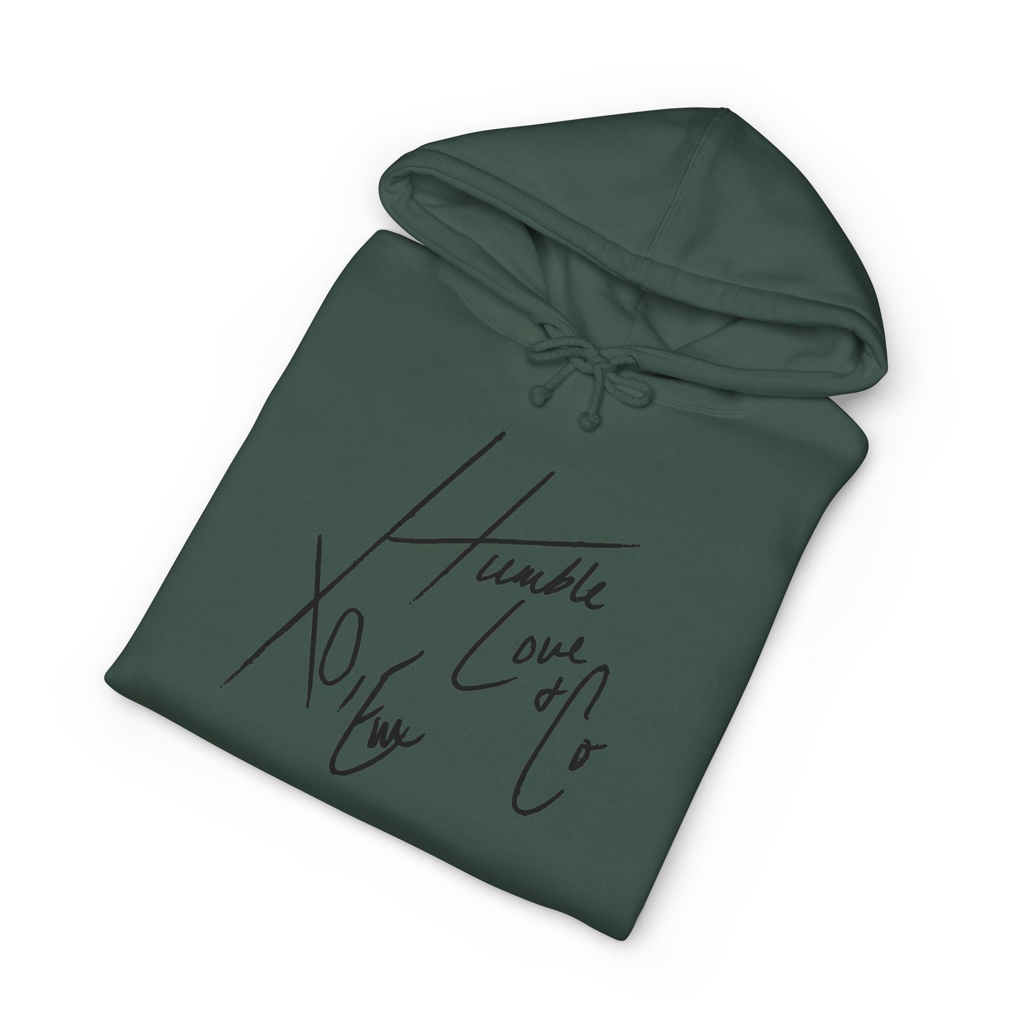 Signature Humble Love & Co Xo, Em Hoodie – Graphic Hooded Sweatshirt