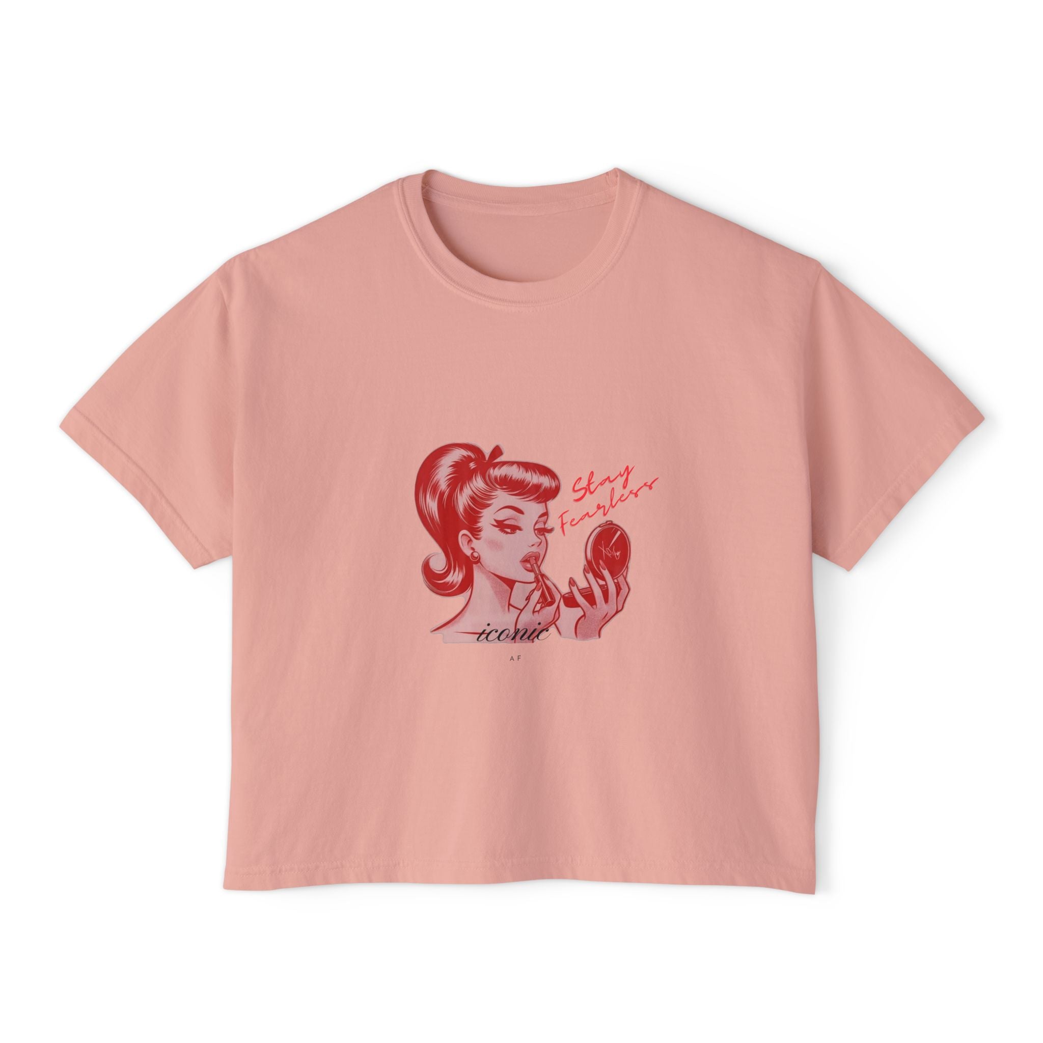 Iconic AF Xo Em - Retro Pinup 'Self Love' Graphic Tee