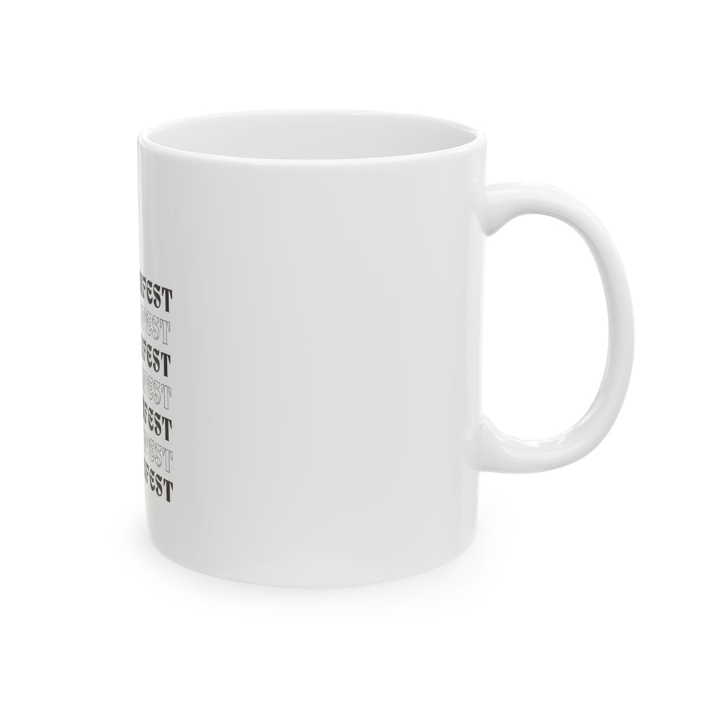 Xo, Em Manifest Ceramic Mug — Inspirational Coffee Tea Cup (11oz & 15oz)