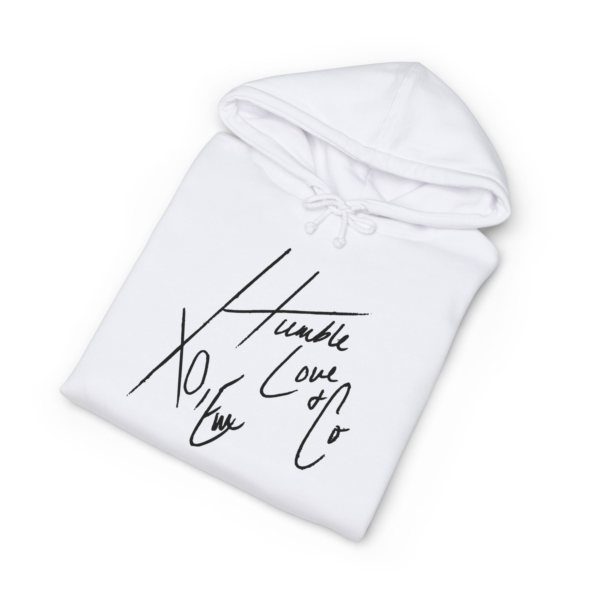 Signature Humble Love & Co Xo, Em Hoodie – Graphic Hooded Sweatshirt